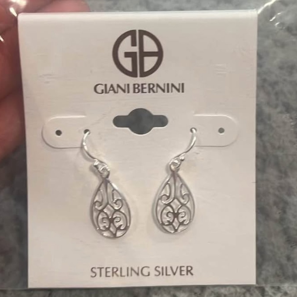 Giani Bernini Sterling Silver Filigree Earrings